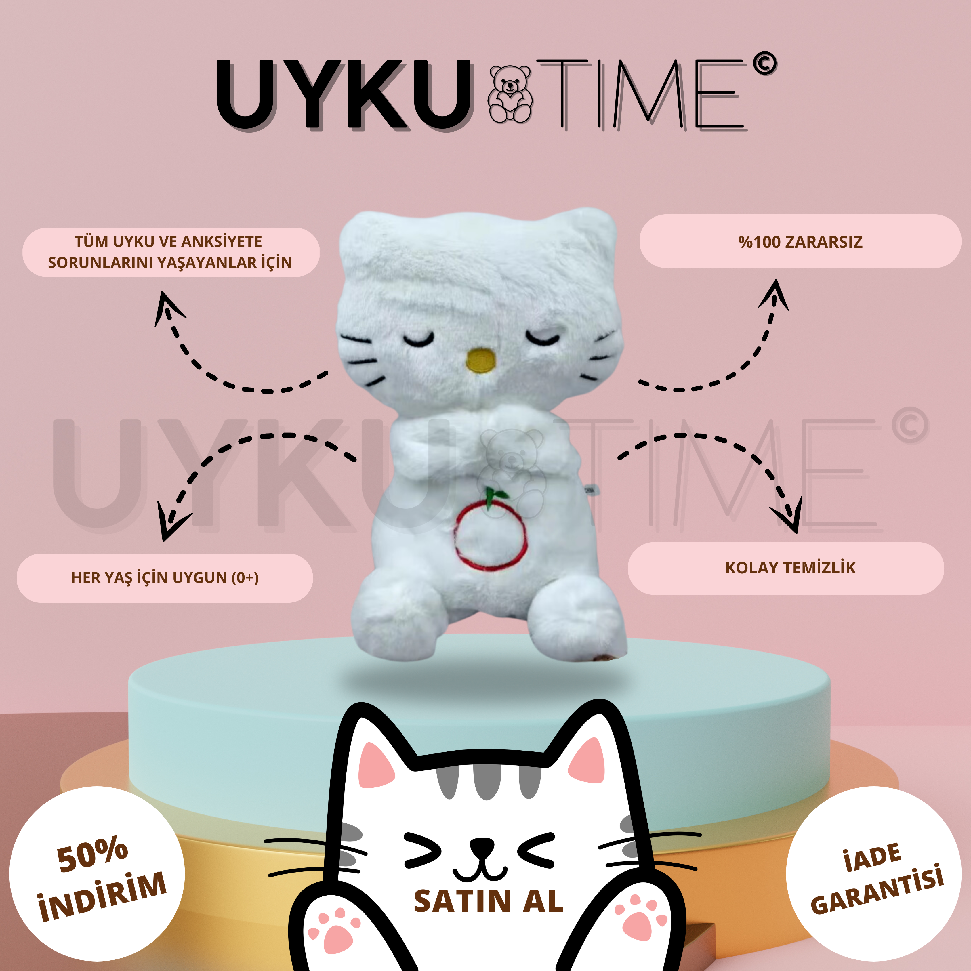 Hello Kitty Uykuarkadaşı By Uykutime™