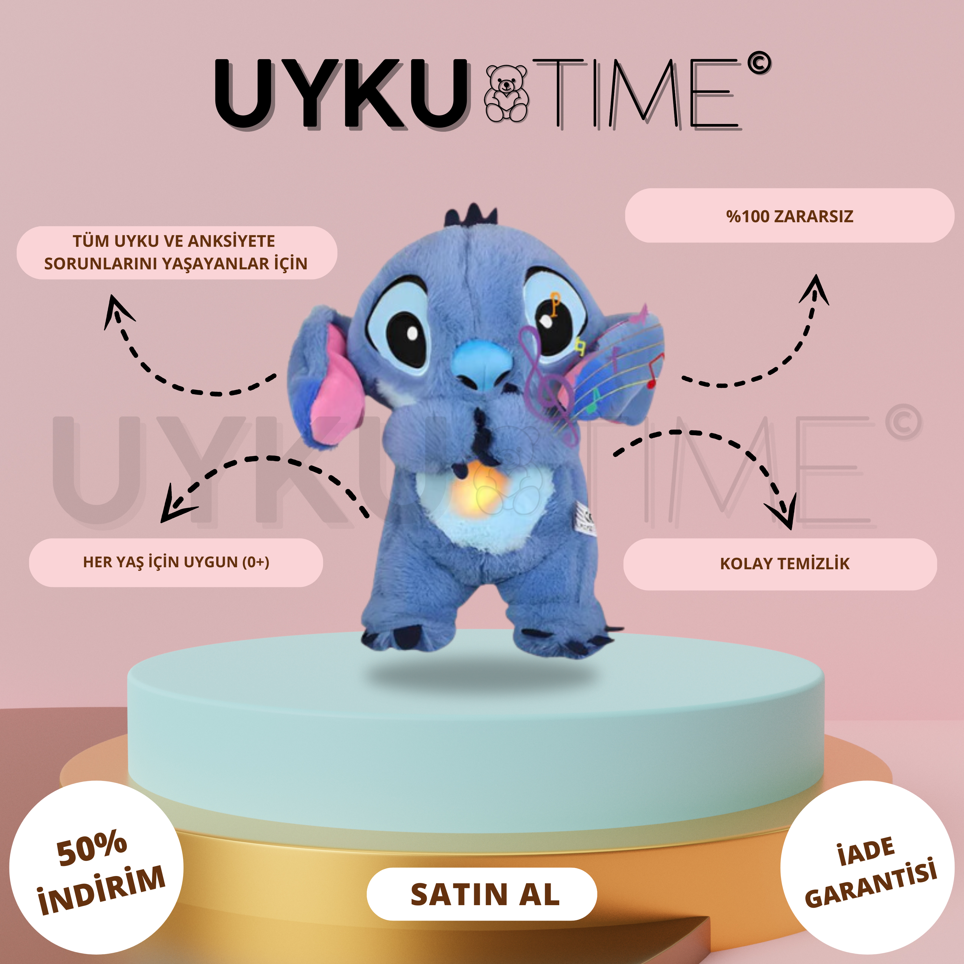 Stitch Uykuarkadaşı By Uykutime™